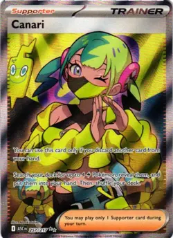 Canari 257/217 Ultra Rare Ascended Heroes Pokemon Near Mint - Image 1