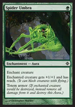 Spider Umbra - Light Play MTG Rise of the Eldrazi - Image 1