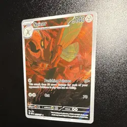 The Pokemon Company Scizor 205/197 SV03 Obsidian Flames Illus Rare Holo ENG - Image 1