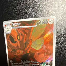 The Pokemon Company Scizor 205/197 SV03 Obsidian Flames Illus Rare Holo ENG - Image 2