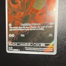 The Pokemon Company Scizor 205/197 SV03 Obsidian Flames Illus Rare Holo ENG - Image 3