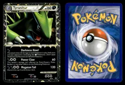 Tyranitar 88/95 Prime Rare HGSS Unleashed Pokemon Card - Image 1