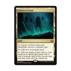 WOTC MTG Modern Masters 2017 Cavern of Souls (MR) (Foil) EX - Image 1