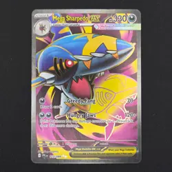 Pokemon TCG Card Mega Sharpedo ex 113/094 Phantasmal Flames Ultra Rare - NM - Image 1