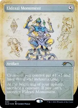 1x Eldrazi Monument Secret Lair Drop Foil MTG Card Magic: The Gathering 603 - Image 1