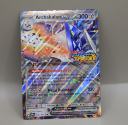 Near Mint Archaludon ex 130 STAMPED Surging Sparks Promo Holo Pokemon Card - Image 1