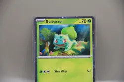 Pokemon Bulbasaur 046 Cosmos Holo SVP Scarlet & Violet Promo Card NM TCG - Image 2