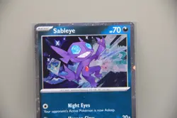 Near Mint Sableye Cosmos Holo 136/193 Pokemon Scarlet Violet Base Set Card - Image 2