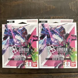 Gundam Card Game Starter Deck ST04 Seed Strike English New Factory Sealed x2 - Image 1