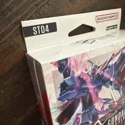Gundam Card Game Starter Deck ST04 Seed Strike English New Factory Sealed x2 - Image 5