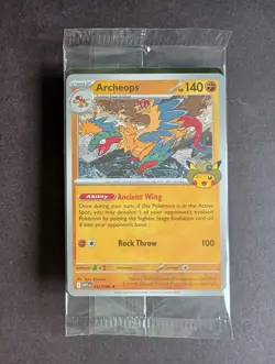 Sealed 2026 Field Fossil Museum Promo Card Pokemon Chicago TCG Archeops 051/086 - Image 1