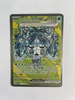 Wellspring Mask Ogerpon EX 152/131 Prismatic Evolutions SIR Pokemon Card NM - Image 1