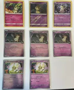 Mimikyu Bundle of 8 Cards! All Different! All Cute! Pokemon Cards Near Mint - Image 2