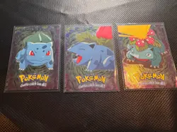2000 Topps Pokemon Foil Bulbasaur Venusaur Rare Vintage Cards NM Mint LOOK - Image 2