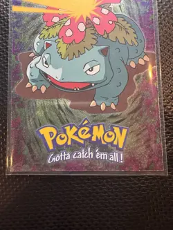 2000 Topps Pokemon Foil Bulbasaur Venusaur Rare Vintage Cards NM Mint LOOK - Image 3