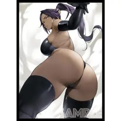Bleach Yoruichi Shihoin doujin Card Sleeve Protector - Image 1