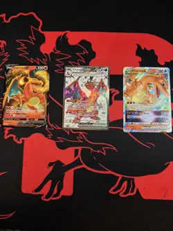 Charizard Lot Of 3 Cards Pokemon TCG V, VSTAR, Ex Promo All Near Mint See Pics - Image 1