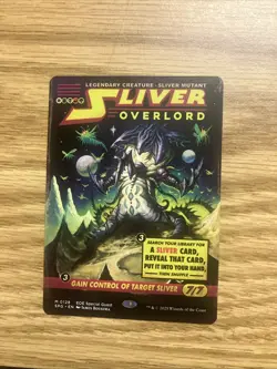 Sliver Overlord (Showcase) EOE Special Guests (SPG) - MTG Mythic Rare #128 REG - Image 1