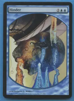 MTG: Player Rewards Textless: 2006: Hinder - Image 1