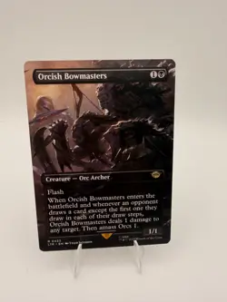 Orcish Bowmasters Borderless the Lord of the Rings Regular Rare NM - Image 1