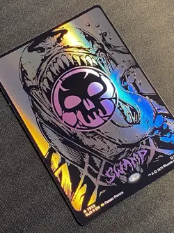 Swamp Mana Symbiote Raised Foil R 1952 Secret Lair Marvel Spider-Man SLD MTG NM - Image 2