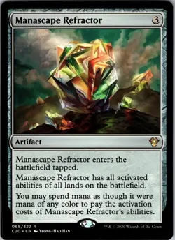 Manascape Refractor Commander 2020 Rare NM Magic: The Gathering 68 Normal - Image 1