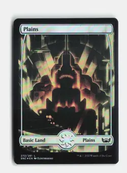 Plains () 272 Foil Streets of New Capenna MTG NM - Image 1