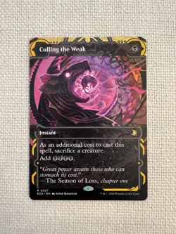 Culling the Weak R0027 Secrets of Strixhaven: Mystical Archive MTG Magic NM - Image 1