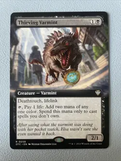 Thieving Varmint (Extended Art) Commander: Outlaws of Thunder Junction Regular - Image 1