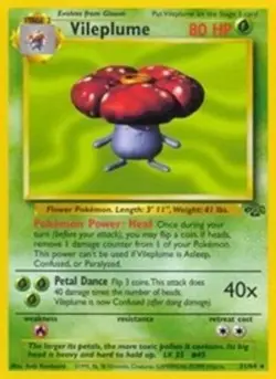 Vileplume (#31/64) - Unlimited OS - Jungle HP Pokemon - Image 1