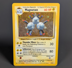 Magneton #9/102 Holo Rare - Base Set - Pokemon Trading Card Game TCG Unlimited - Image 1