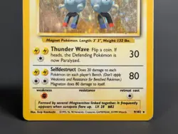 Magneton #9/102 Holo Rare - Base Set - Pokemon Trading Card Game TCG Unlimited - Image 3