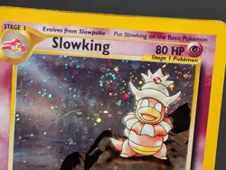 Nice SWIRL! 💫 Slowking Neo Genesis Holo Rare Pokemon Card 14/111 Single WOTC - Image 1