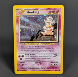 Nice SWIRL! 💫 Slowking Neo Genesis Holo Rare Pokemon Card 14/111 Single WOTC - Image 2
