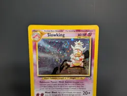 Nice SWIRL! 💫 Slowking Neo Genesis Holo Rare Pokemon Card 14/111 Single WOTC - Image 3
