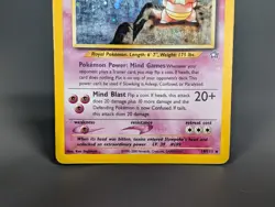 Nice SWIRL! 💫 Slowking Neo Genesis Holo Rare Pokemon Card 14/111 Single WOTC - Image 4