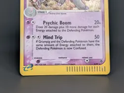 Nice SWIRL! 💫 2003 Pokemon GRUMPIG Ex Dragon HOLO Foil RARE Card 6/97 - Image 4