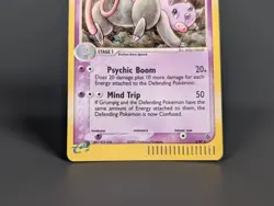 Nice SWIRL! 💫 2003 Pokemon GRUMPIG Ex Dragon HOLO Foil RARE Card 6/97 - Image 5