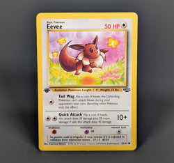 Pokemon 1st Edition Eevee Jungle 51/64 1999 - Image 1