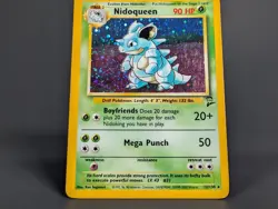 Nidoqueen Pokemon Card 12/130 Base Set 2 Holo Rare Unlimited Vintage - Image 3