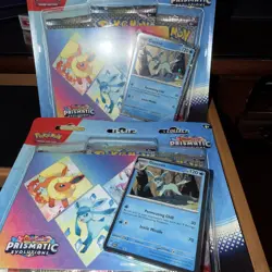 Pokemon TCG Prismatic Evolutions Tech Sticker Collection - Glaceon |BRAND NEW - Image 2