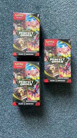 Pokemon Perfect Order Booster Bundle (6 Booster Packs) - New & Sealed ✅ - Image 1