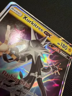 Xurkitree GX Ultra Beast Promo Holo SM68 180 HP Pokemon TCG English Card - Image 2