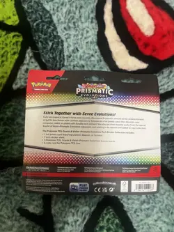 Pokemon TCG Prismatic Evolutions Tech Sticker Collection Box English 2025 MPN - Image 2