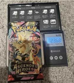 HEAVY! GOD PACKUU SIRUU 23.6lg •• Ascended Heroes Pokemon TCG Booster (SEALED) - Image 1