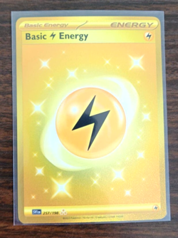 Basic Lightning Energy 257/198 - Hyper Rare - Pokemon TCG - SV: Base Set - NM - Image 1