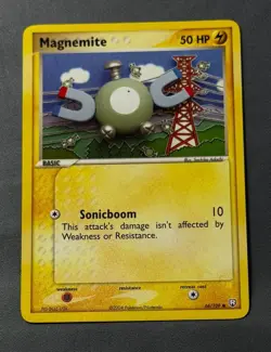 LP Magnemite 66/109 Common Team Rocket Returns Pokemon - Image 1