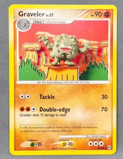 NM Graveler 37/99 Uncommon Arceus Set Pokemon - Image 1