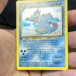 Pokemon Feraligatr 5/111 Neo Genesis 1st Edition Holo Rare Stage 2 120 HP - Image 4