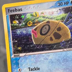 LP Reverse Holo Feebas 61/101 Hidden Legends Pokemon 2004 Tomokazu Komiya - Image 3